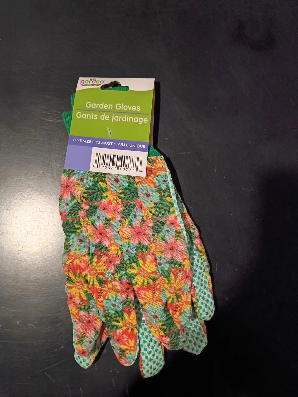 Garden Collection Floral Women’s Gardening Gloves –One Size Fits Most